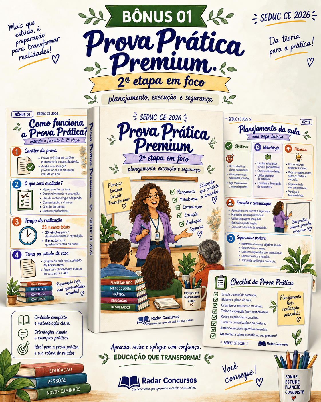 Card do bônus Prova Prática em 1 Olhar