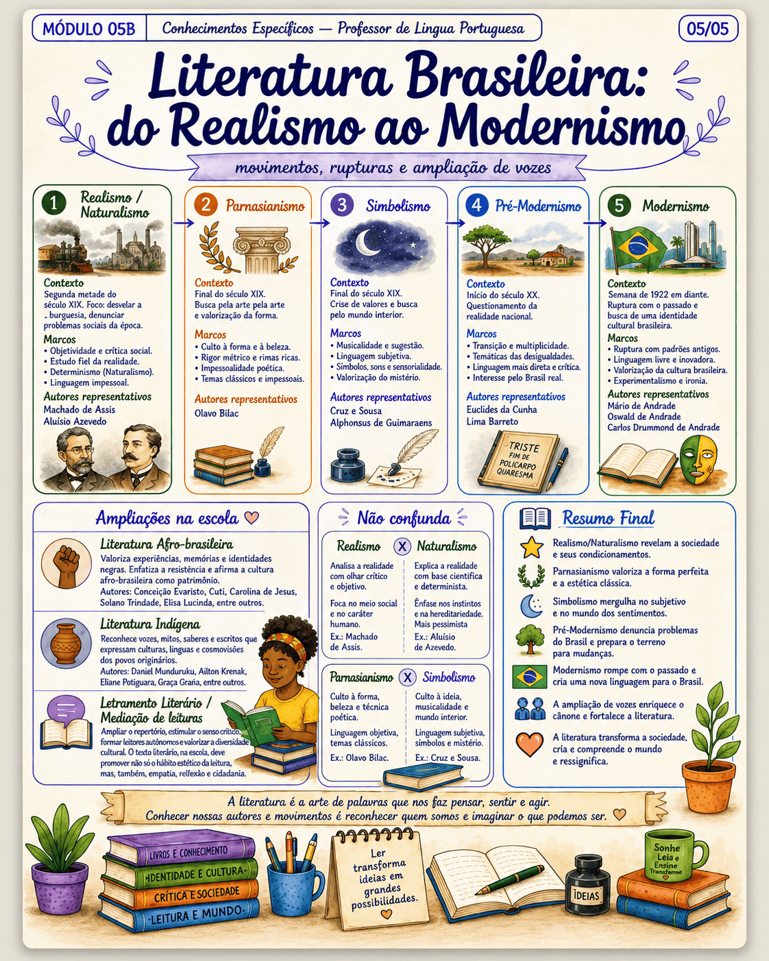 Mapa visual 10 do Kit SEDUC CE